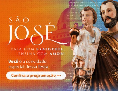 Programação do Santuário São José para o dia do padroeiro terá tríduo, novenas e carreata